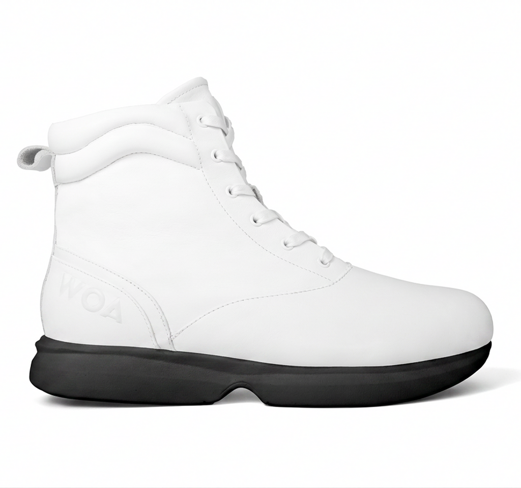 White and Black All-Day WOA Boot