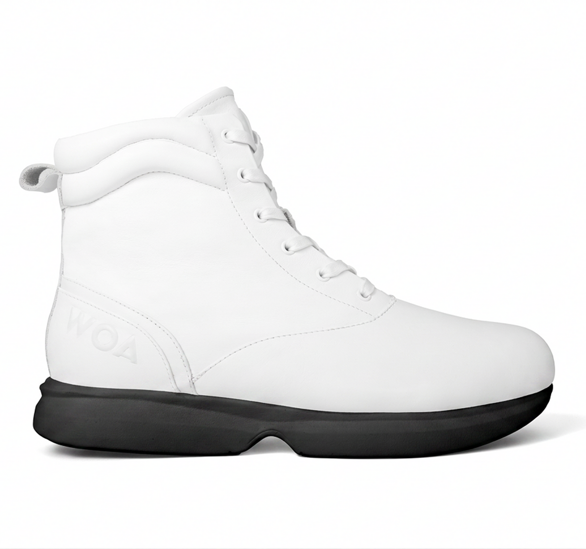 White and Black All-Day WOA Boot