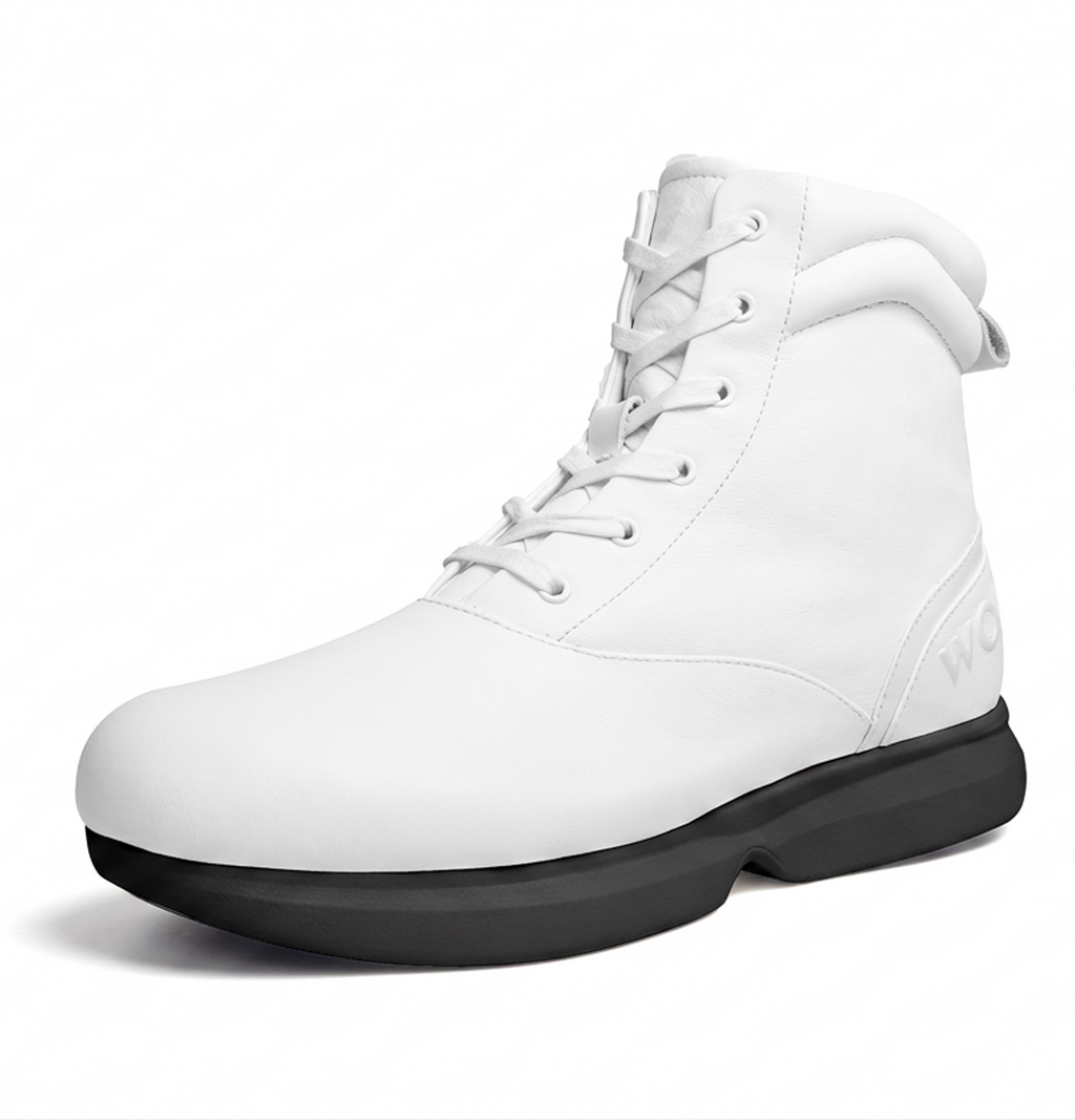 White and Black All-Day WOA Boot