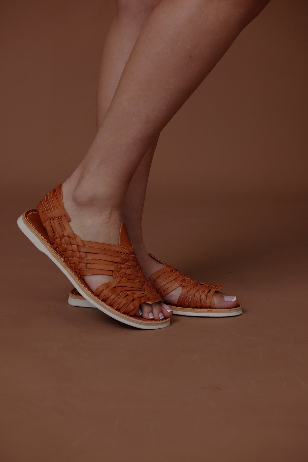 Camel Leather Pachuco Huarache - FINAL SALE