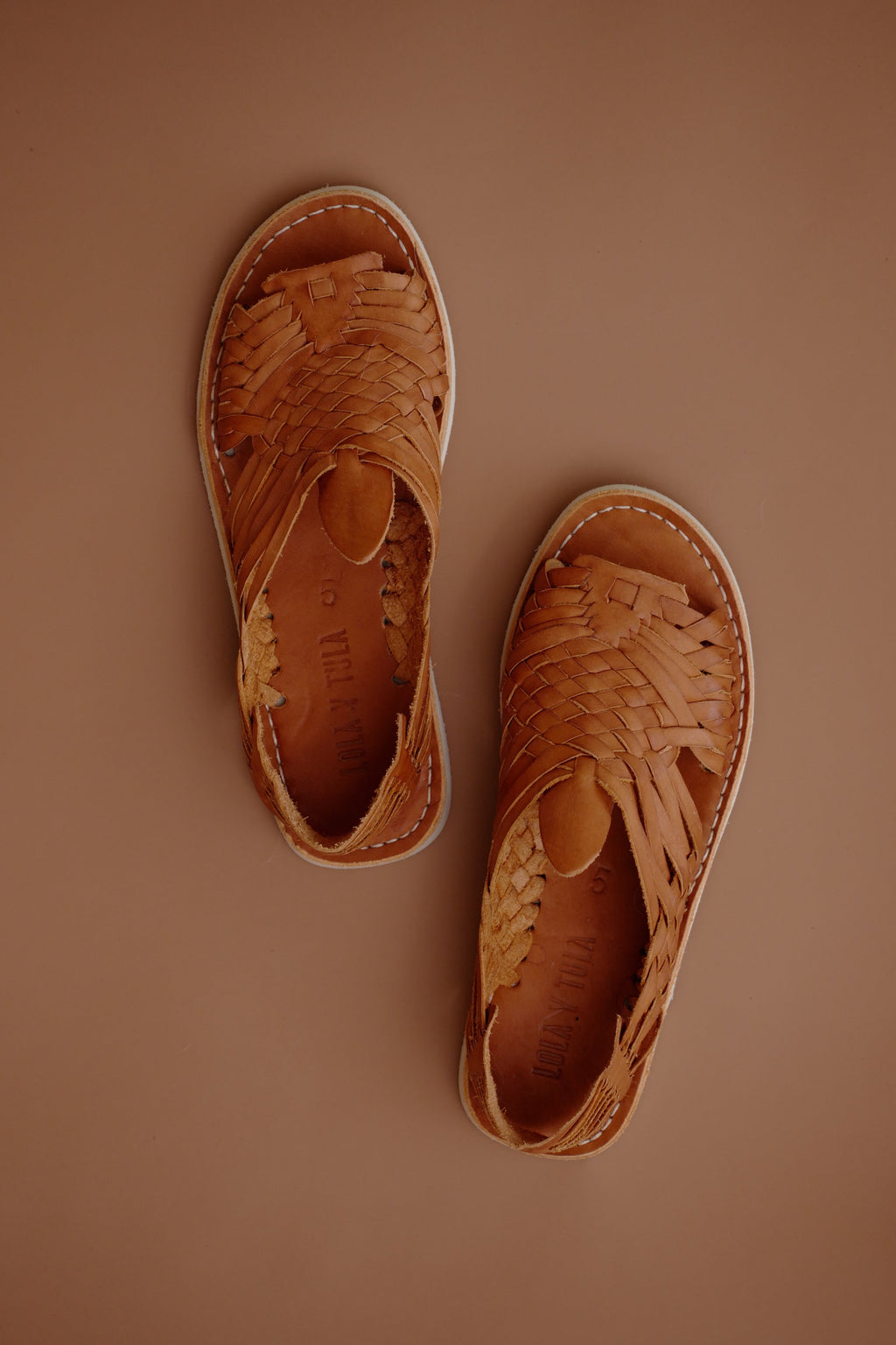 Camel Leather Pachuco Huarache - FINAL SALE
