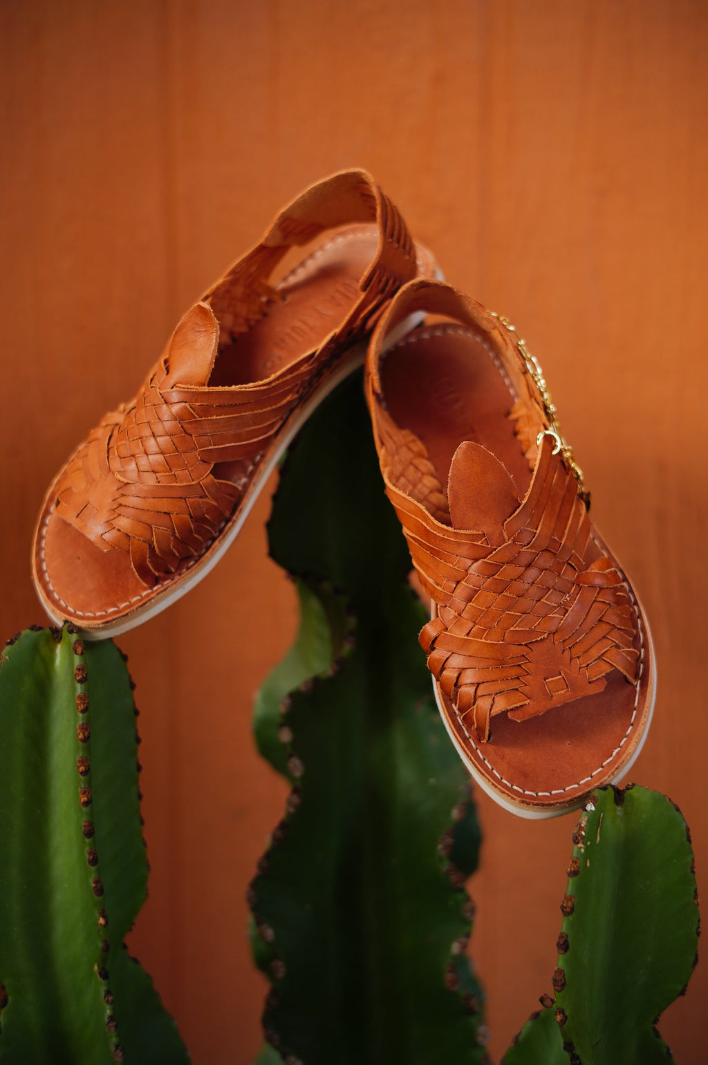 Camel Leather Pachuco Huarache - FINAL SALE
